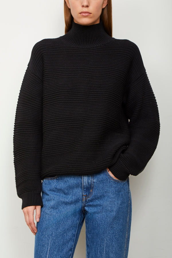 The Charlie Sweater in Black