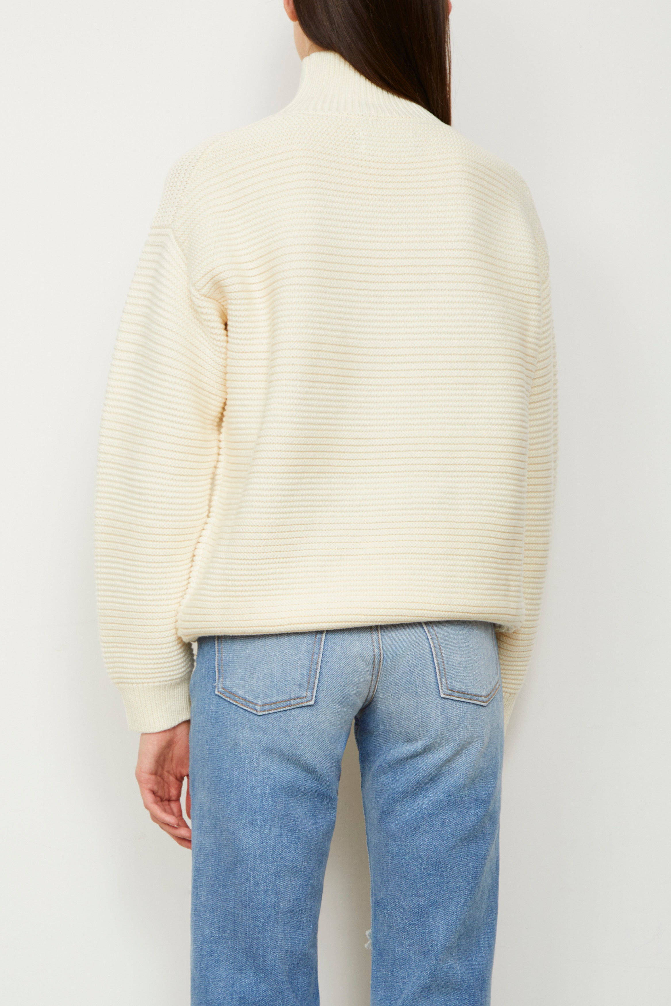 The Charlie Sweater in Ivory