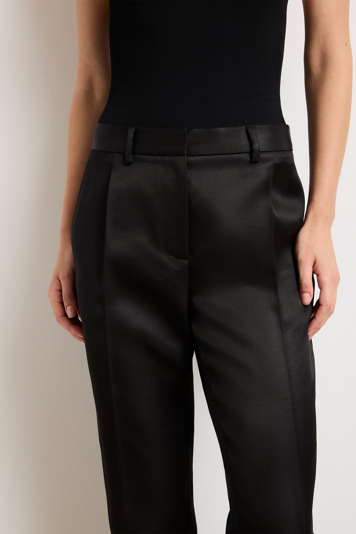 The Irving Relaxed Trouser in Black