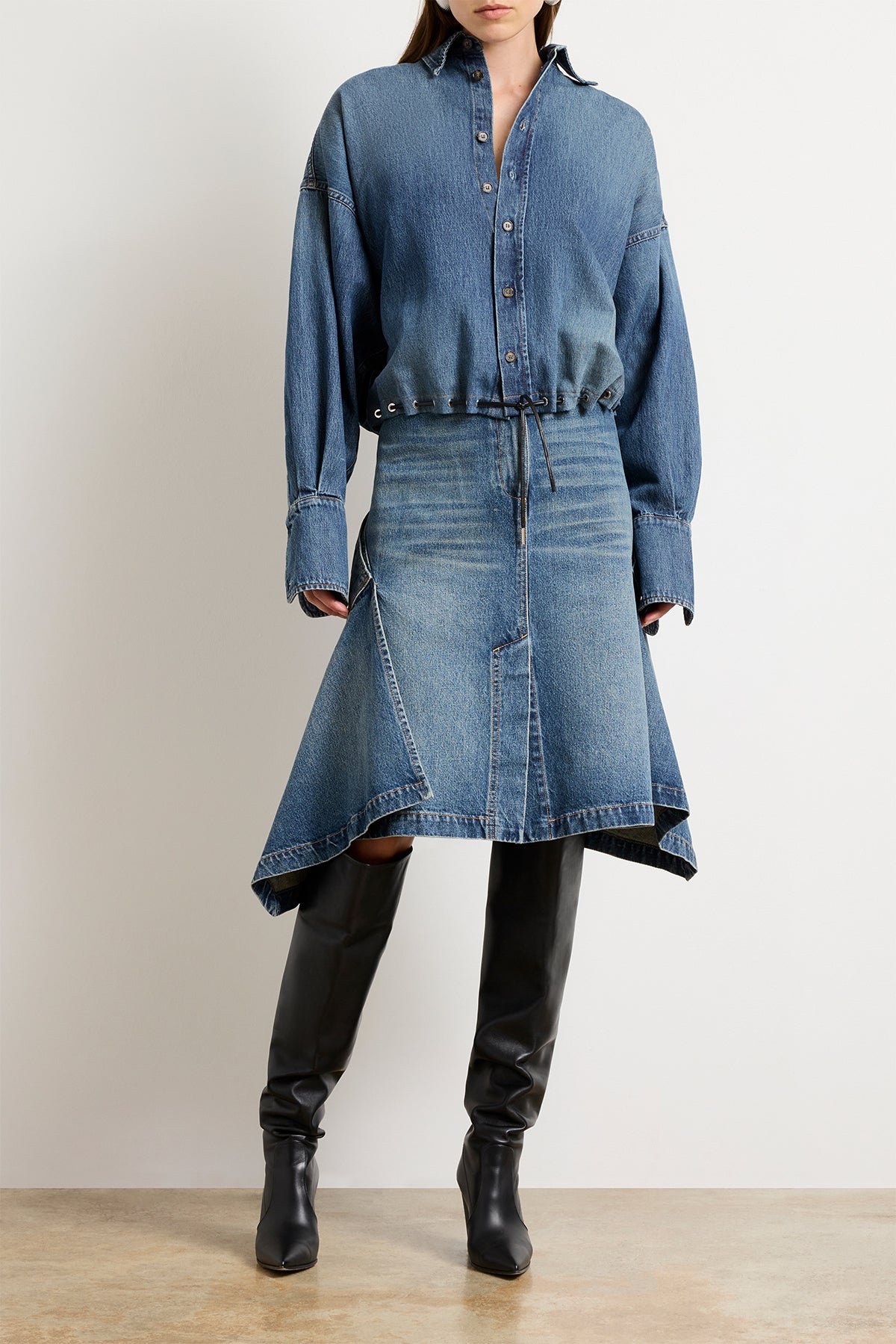 The Leland Denim Shirt in Dakota Wash