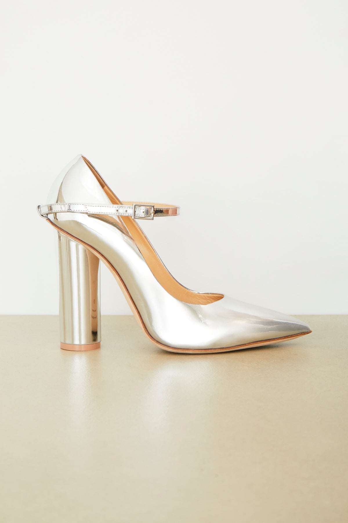 The Mary Jane in Patent Leather Silver