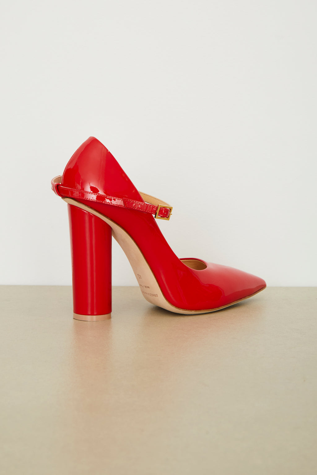 The Mary Jane in Patent Leather Red BRANDON MAXWELL