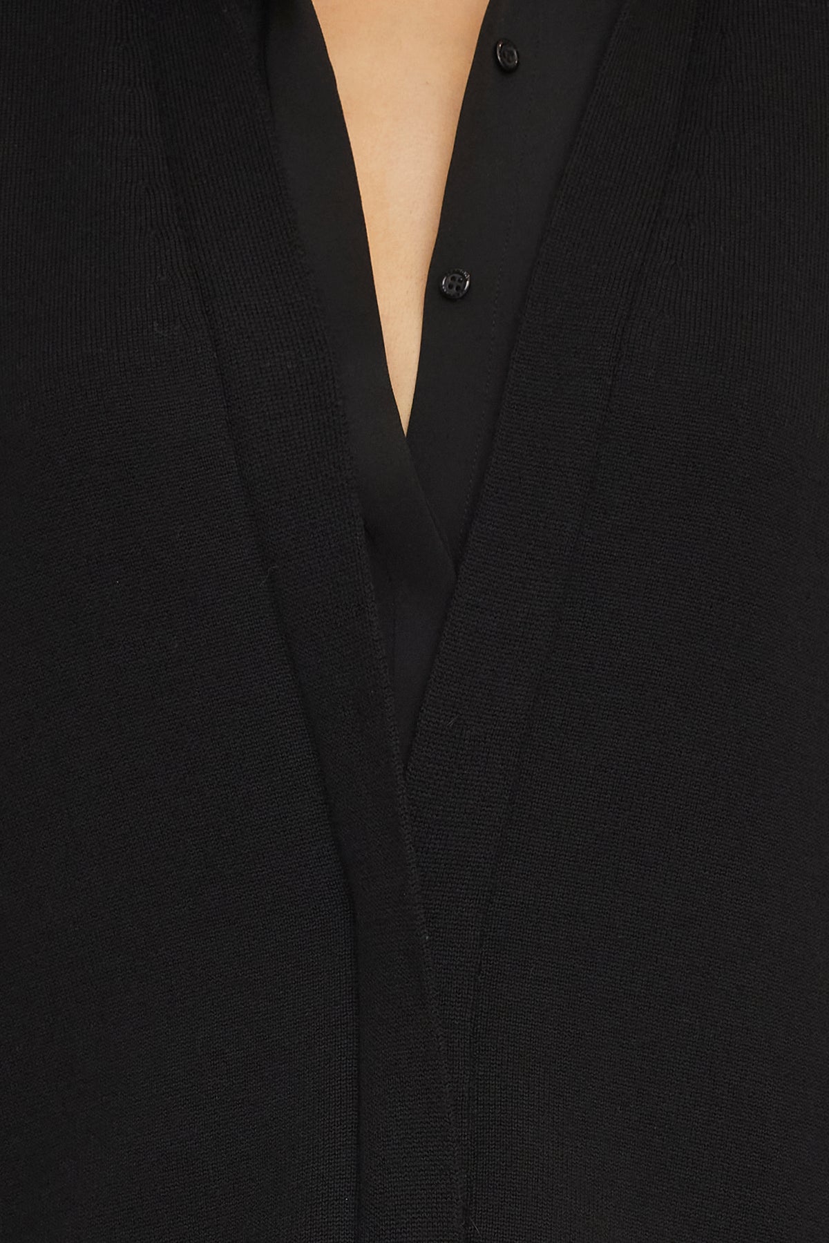 The Luma Polo Top in Black