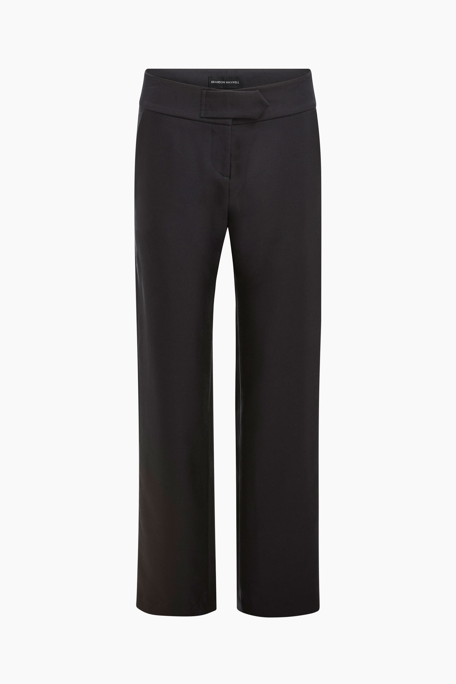 The Phoenix Trouser in Black Silk Mikado