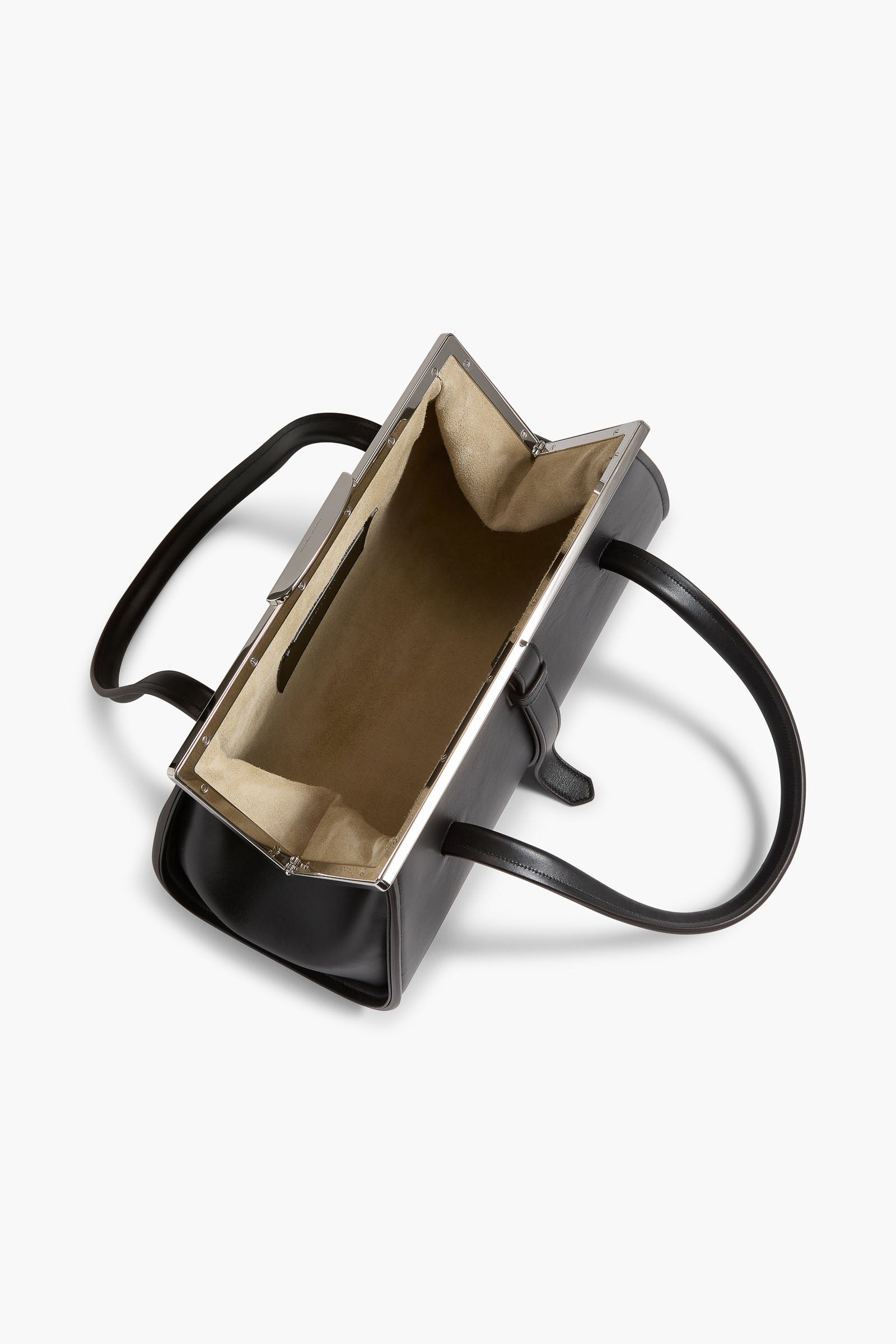 The Maxwell Bag in Black Leather