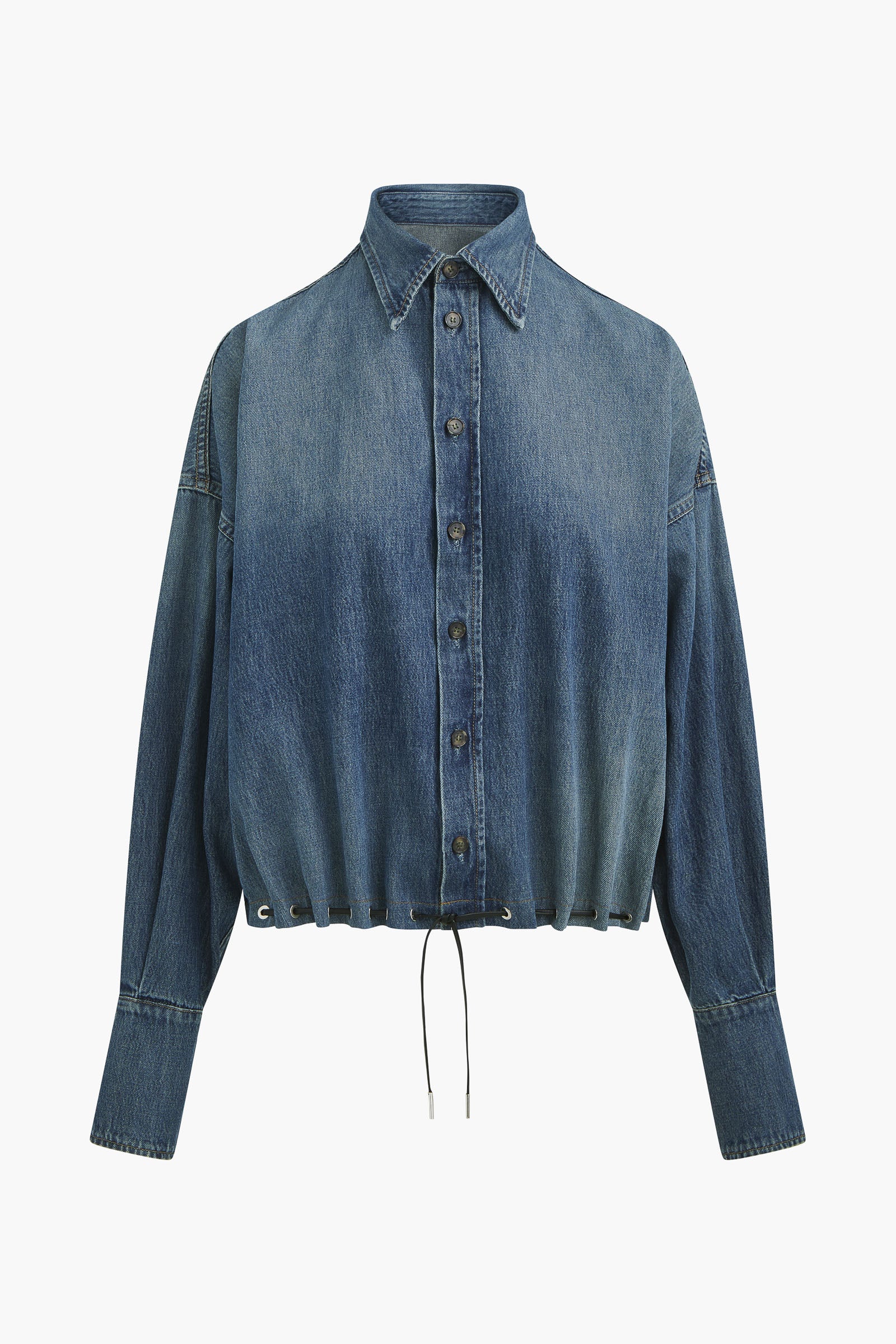 The Leland Denim Shirt in Dakota Wash