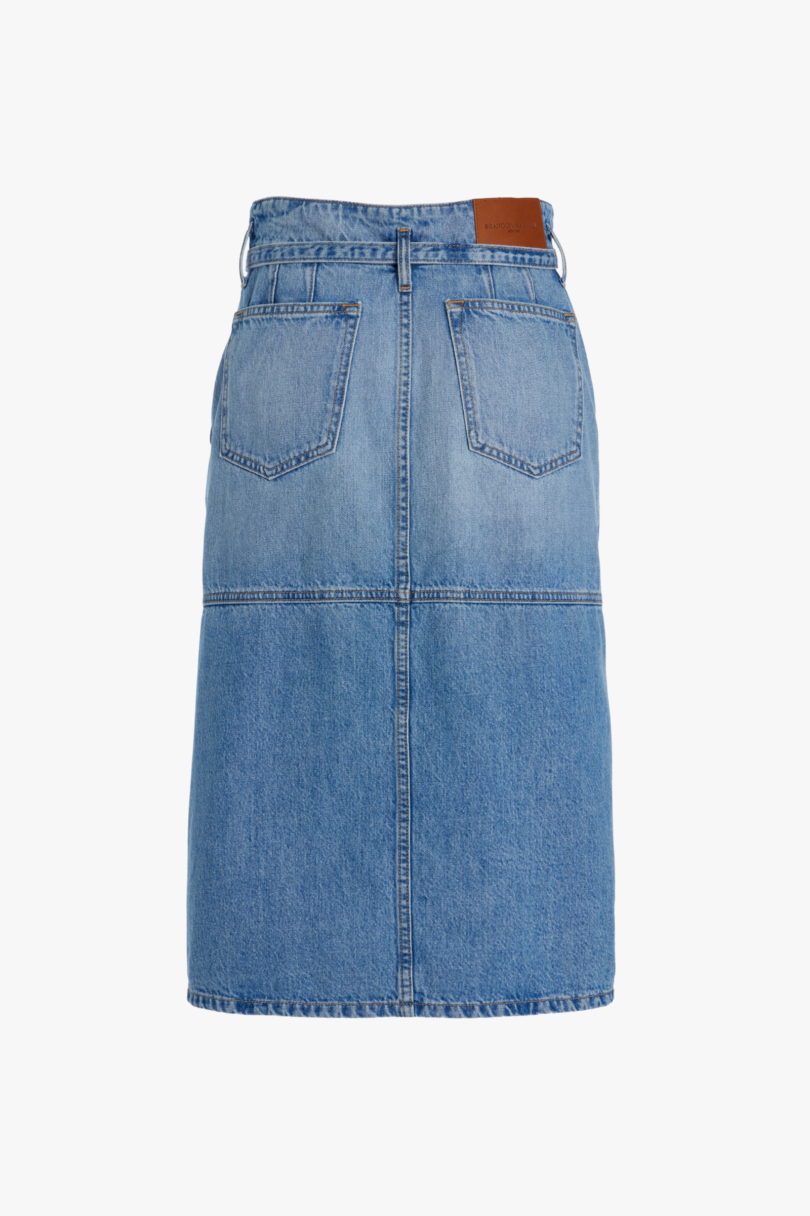 The Cecilia Midi Skirt in Vintage Wash