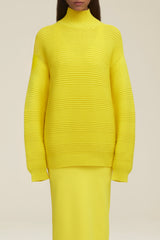 The Charlie Sweater in Yellow
