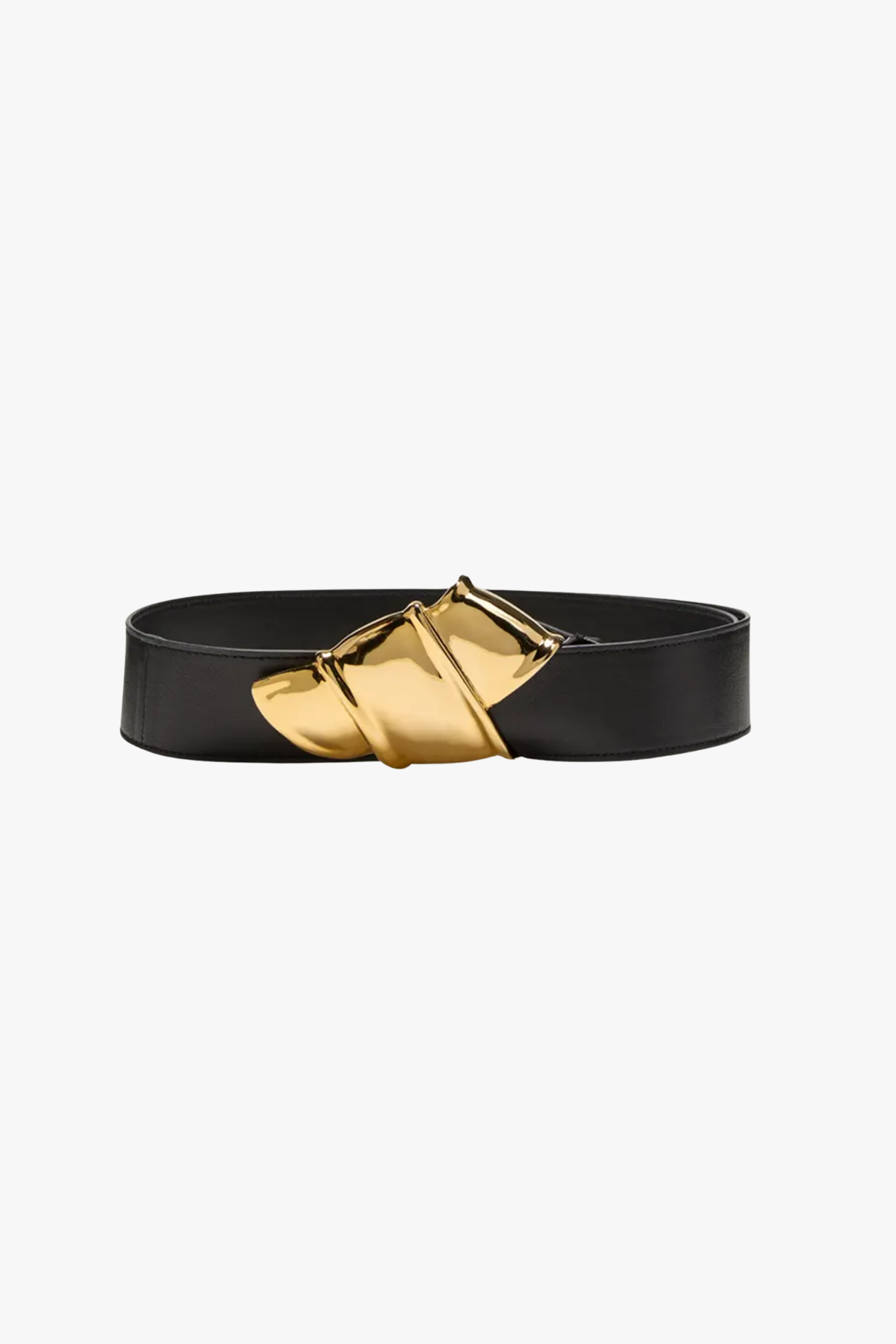 The Courtney Belt in Black and Gold