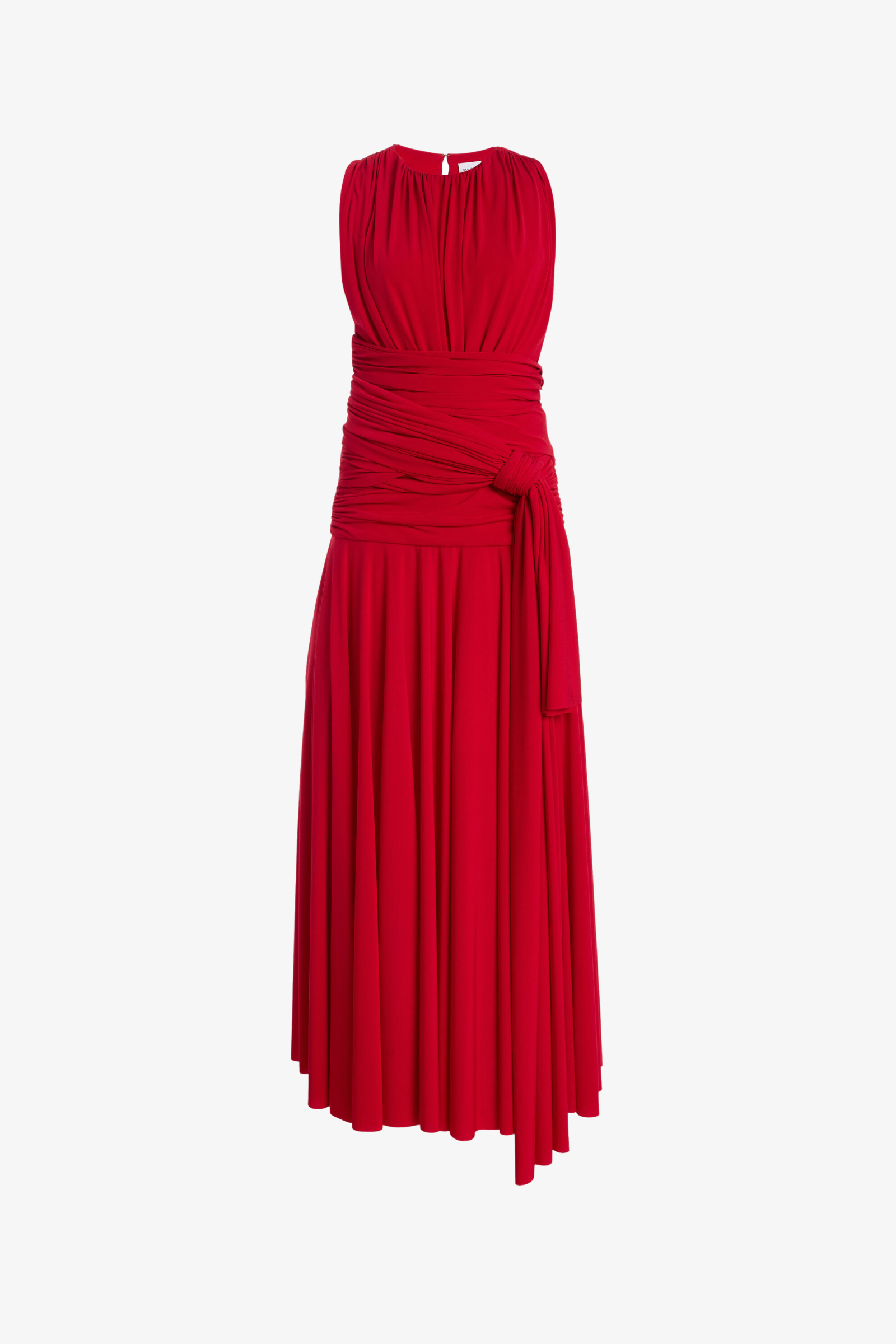 Isadora Dress in Red Jersey