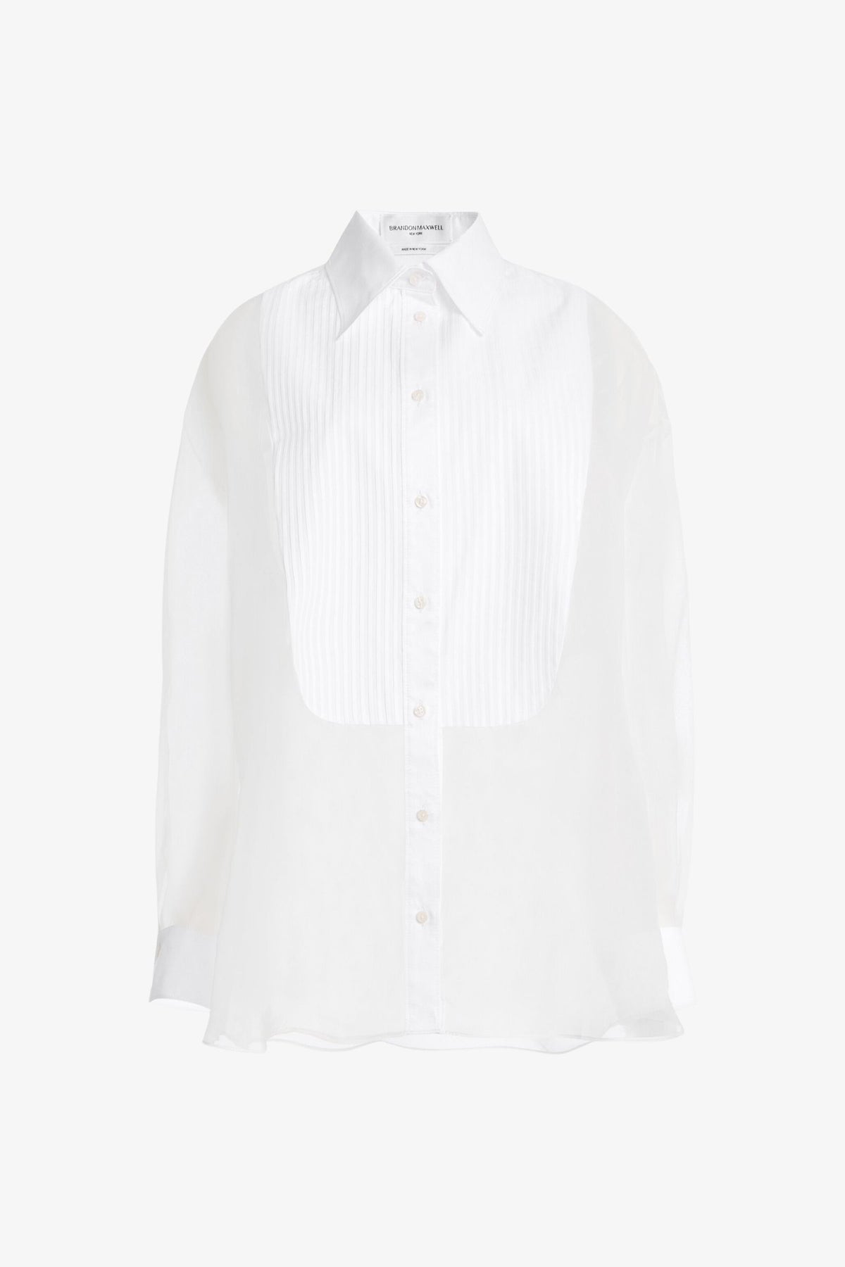 Product view of the Maddox Top in White.