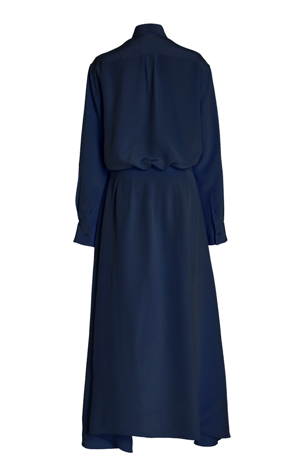 The Charlotte Shirt Dress in Navy
