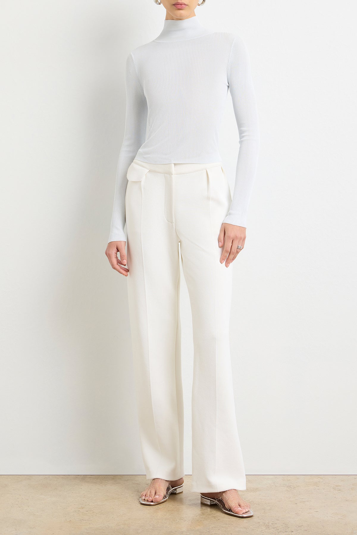 The Cooper Turtleneck in Ice Melt – BRANDON MAXWELL