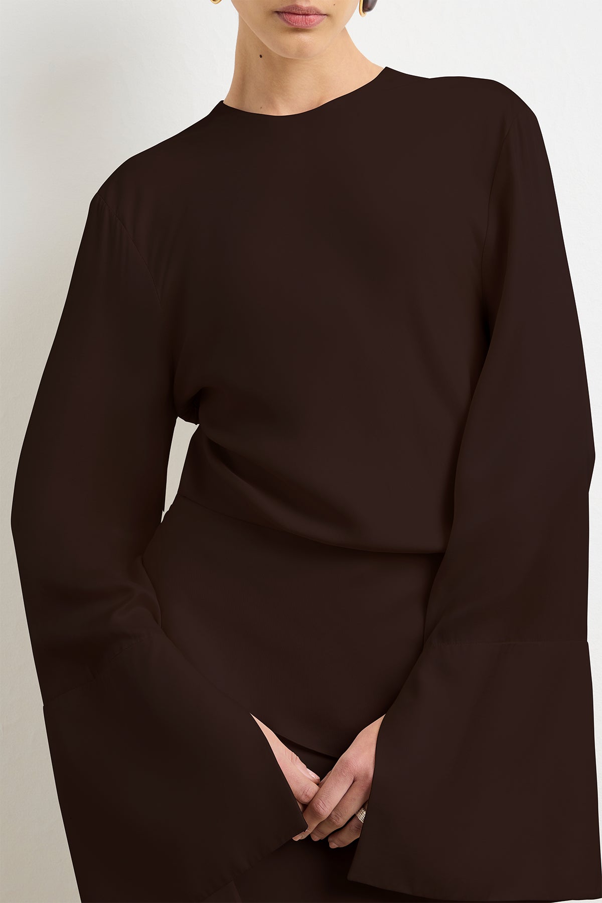 The Violet Gown in Espresso