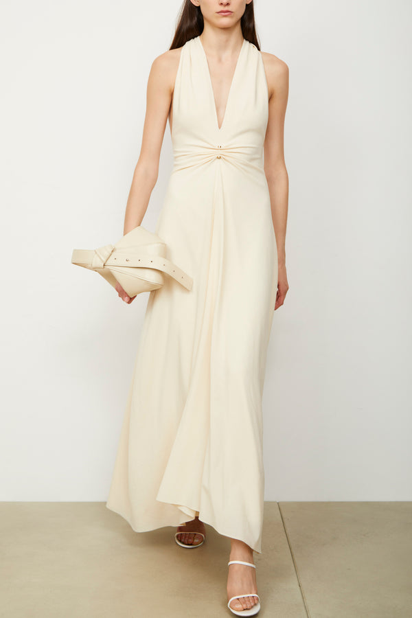 The Banks Dress in Ivory