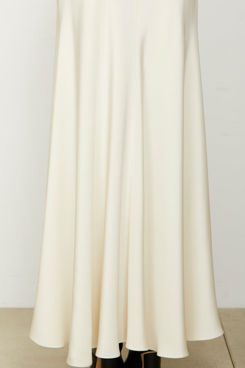 The Millie Full Flared Skirt in Ivory