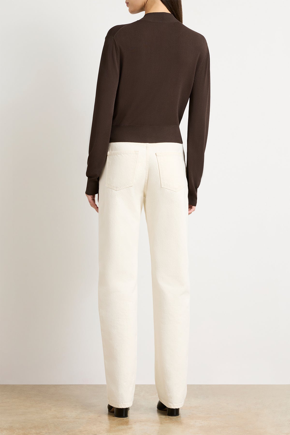 The Aubrey Cardigan in Truffle