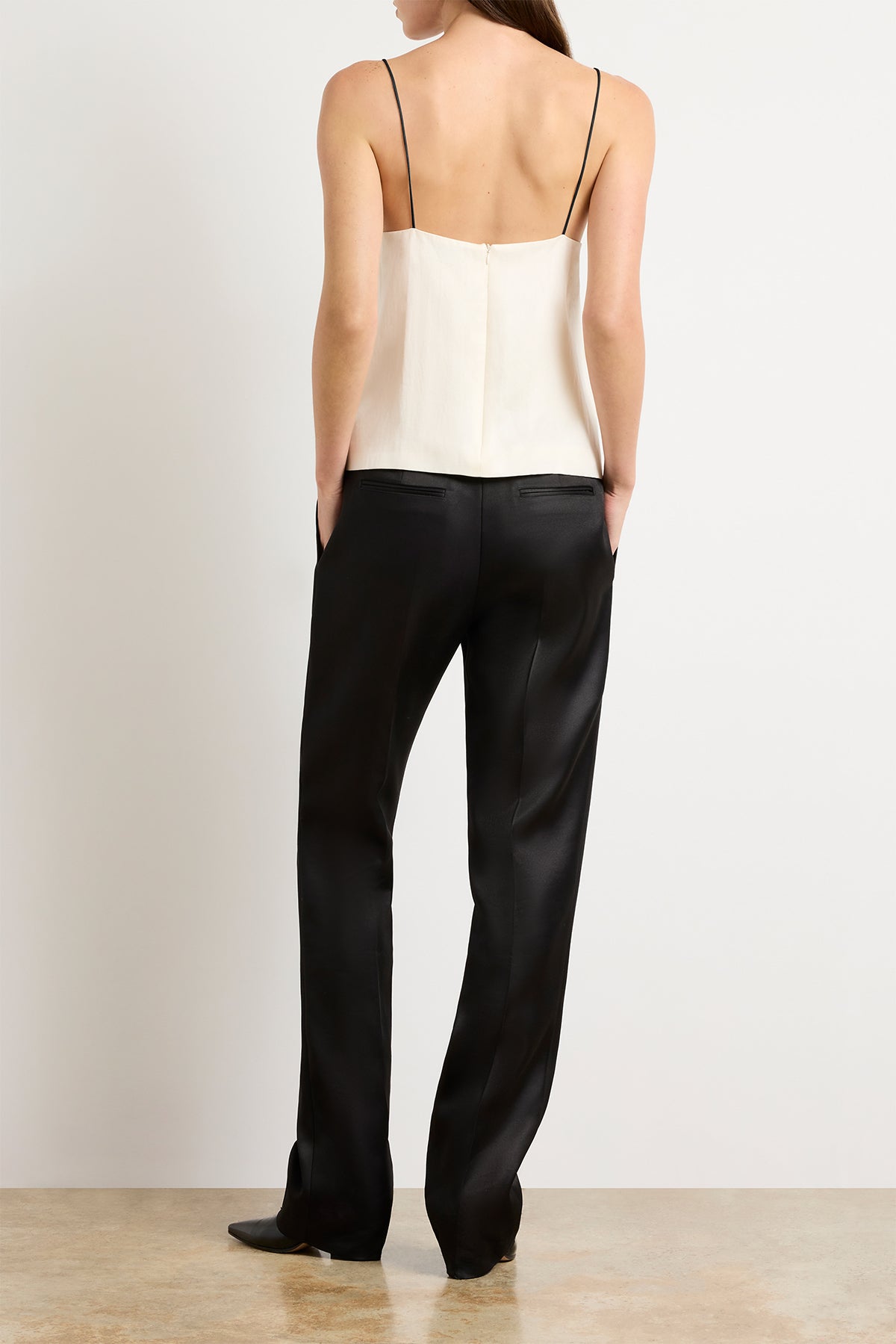 The Bridges Tank in Cream and Black