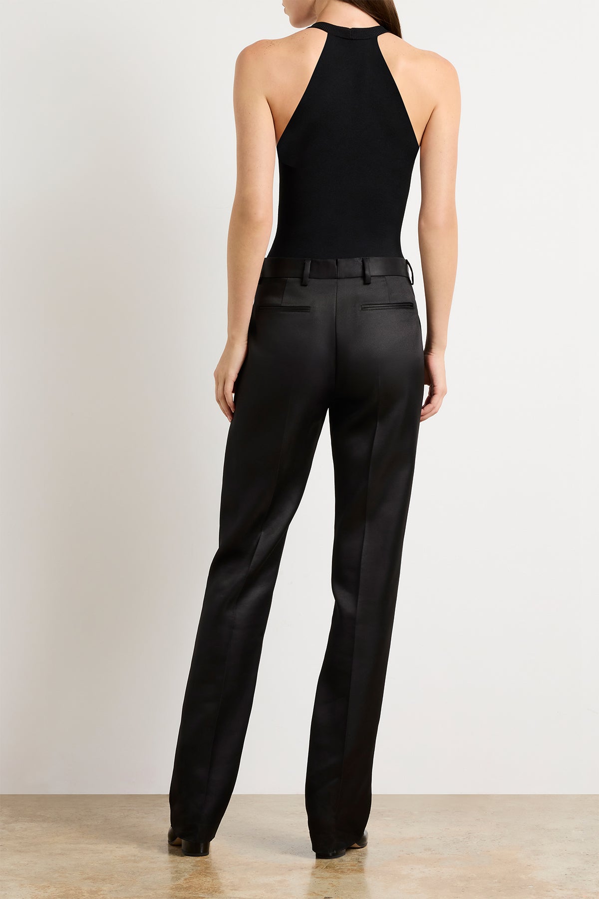 The Irving Relaxed Trouser in Black