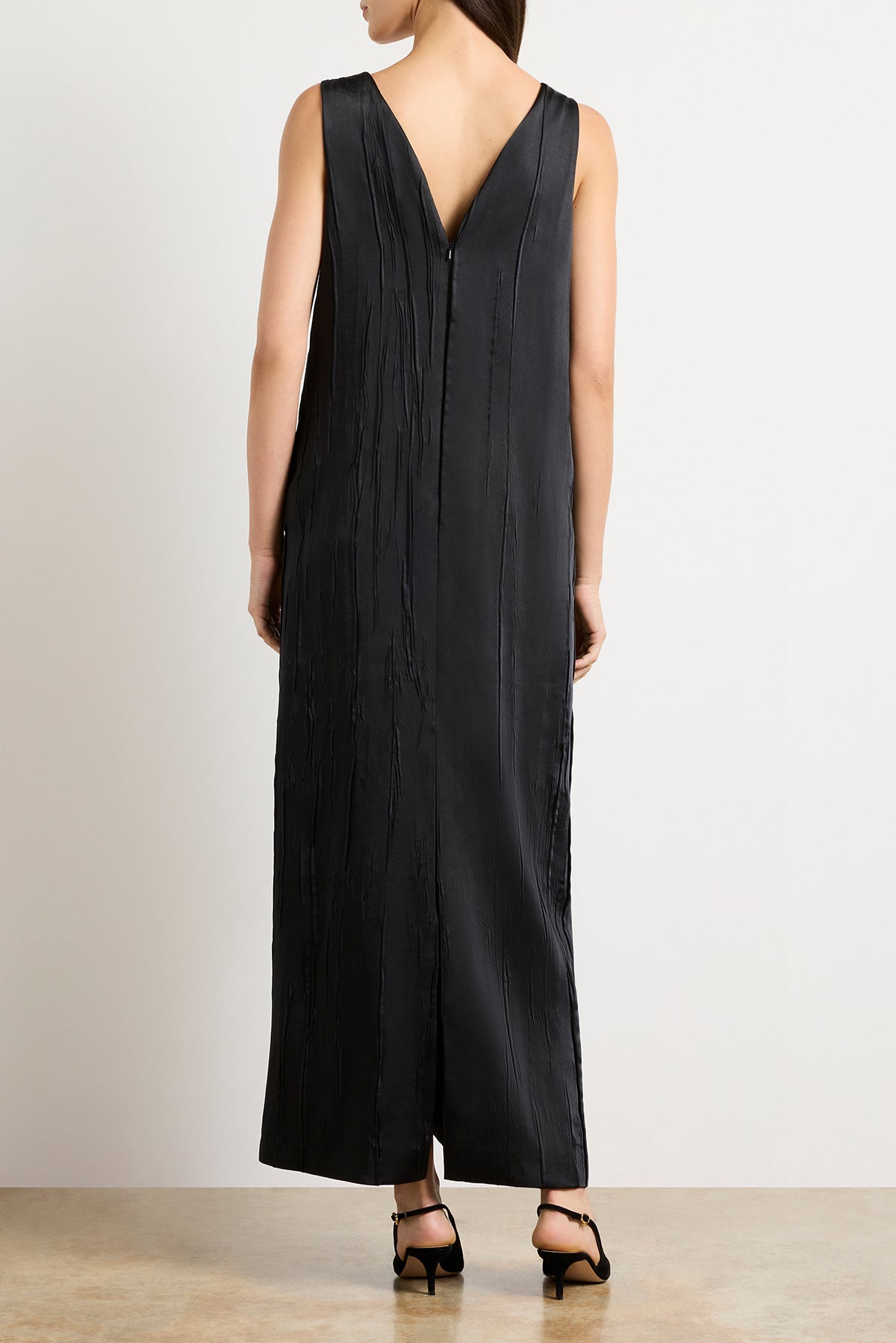 The Keke Midi Dress in Black