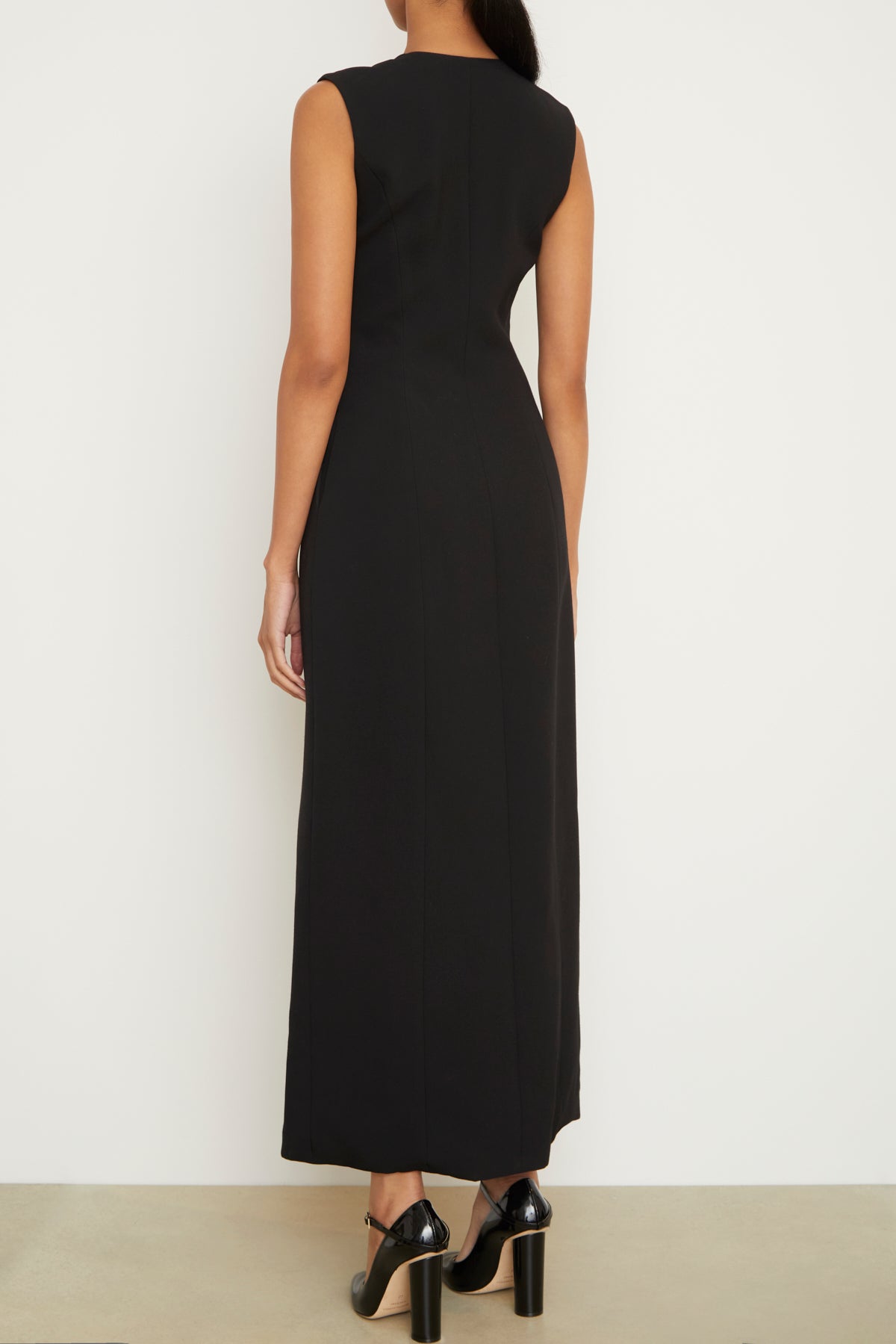 The Corinne Sheath Dress in Black