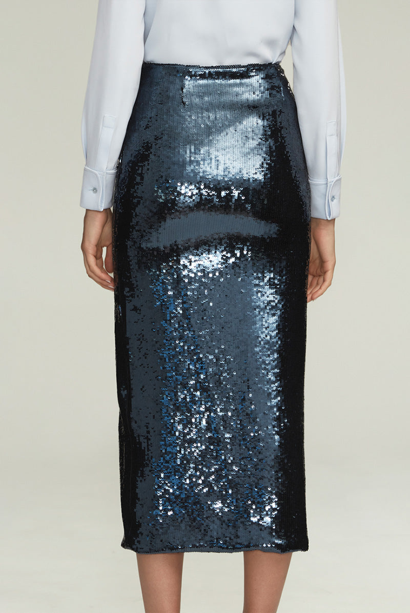 The Emery Skirt in Navy