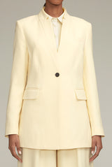 The Raquel Jacket in Buttercream