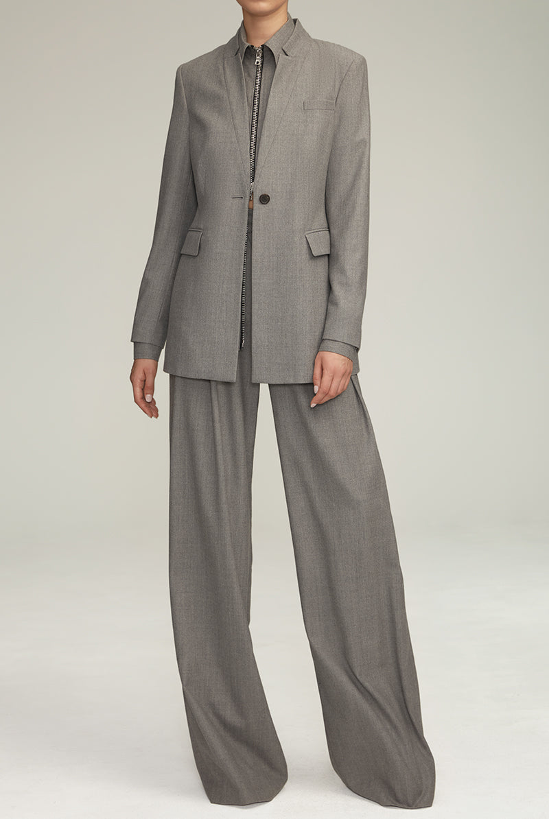 The Raquel Jacket in Heather Grey