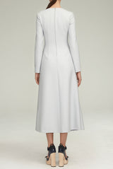The Rumer Align Dress With Toggle and Chain in Navy