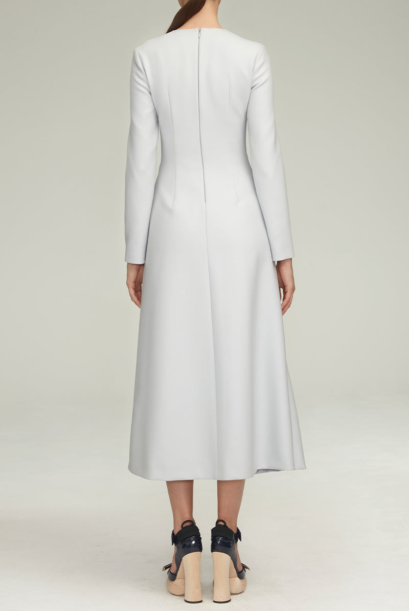 The Rumer Align Dress With Toggle and Chain in Navy