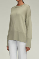 The Leia Sweater in Light Green