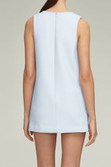 The Ava Shift Dress in Sky Blue