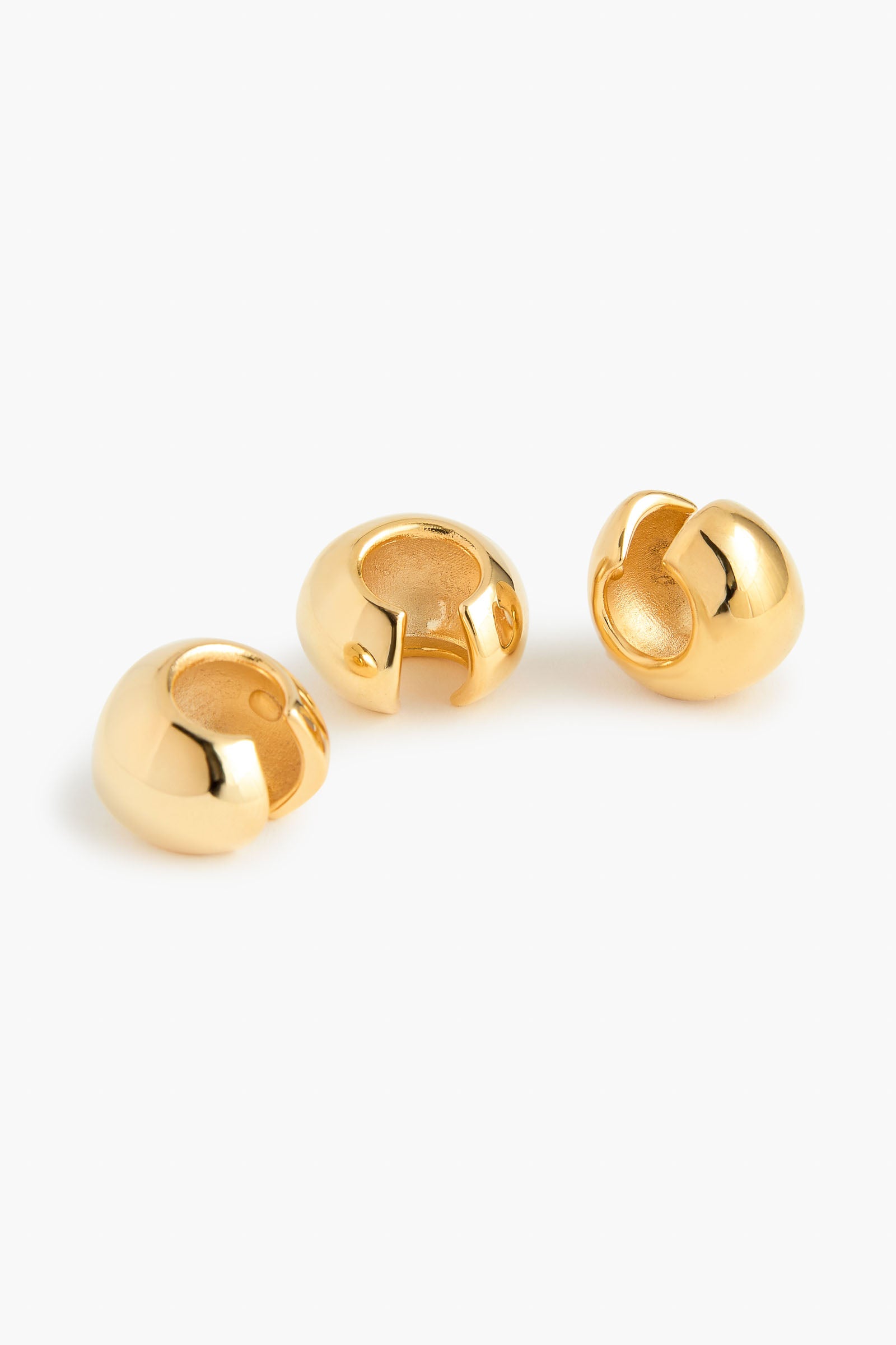 The Nova Dot Cluster Earring Set in Gold