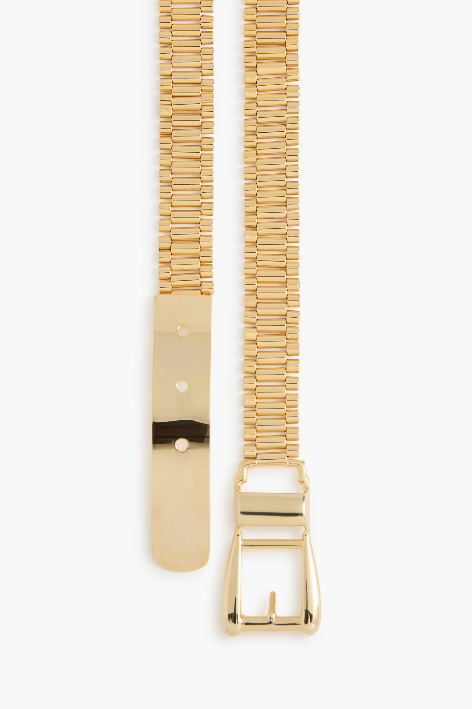 The Celeste Watch Belt in Gold