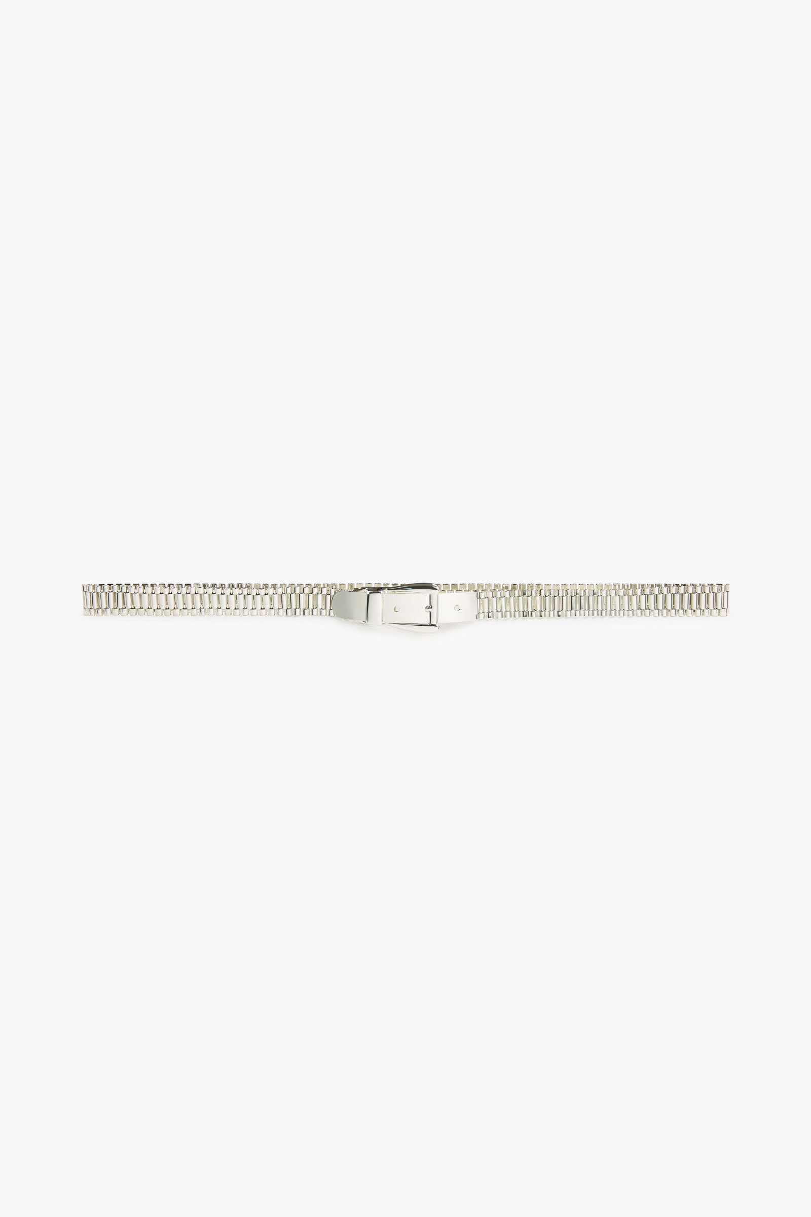 The Celeste Watch Belt in Silver