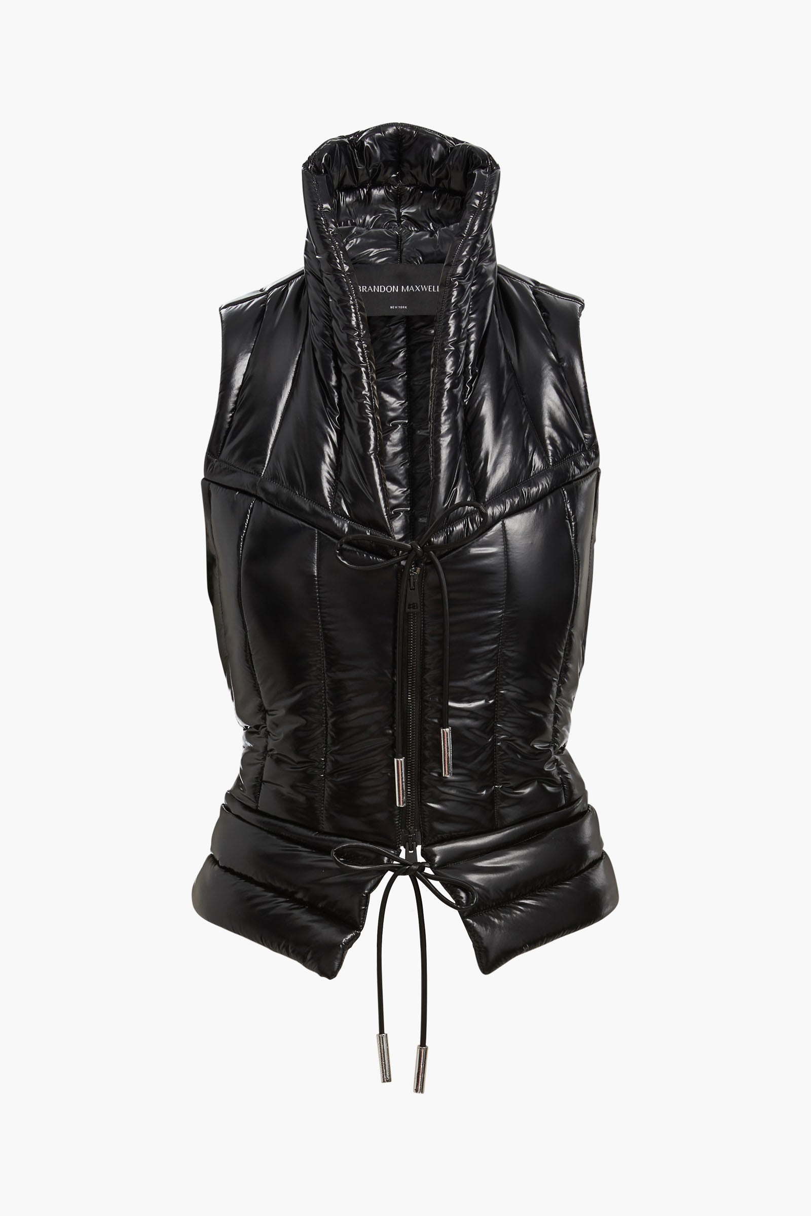 The Maria Water Resistant Padded Gillet in Black