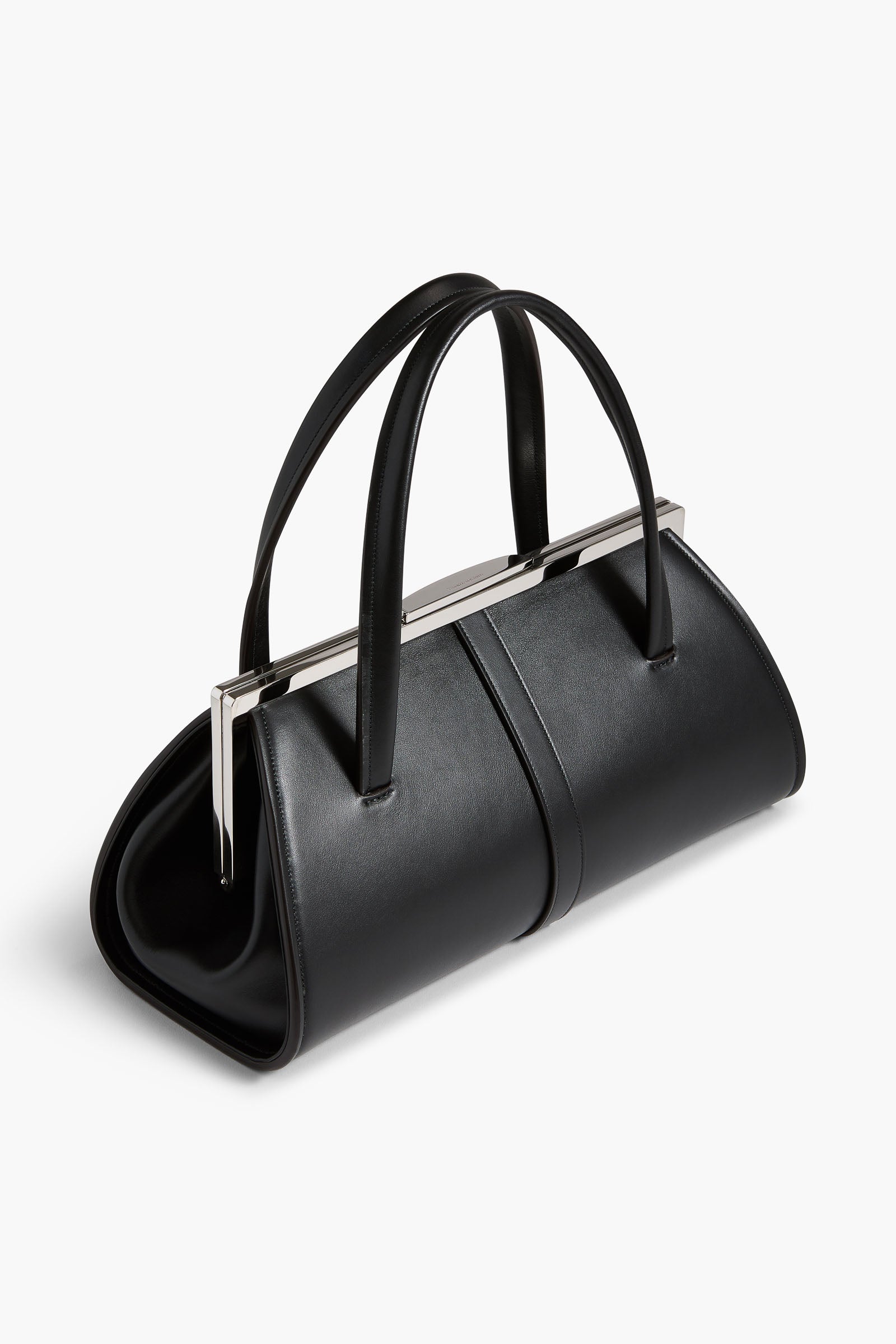 The Maxwell Bag in Black Leather