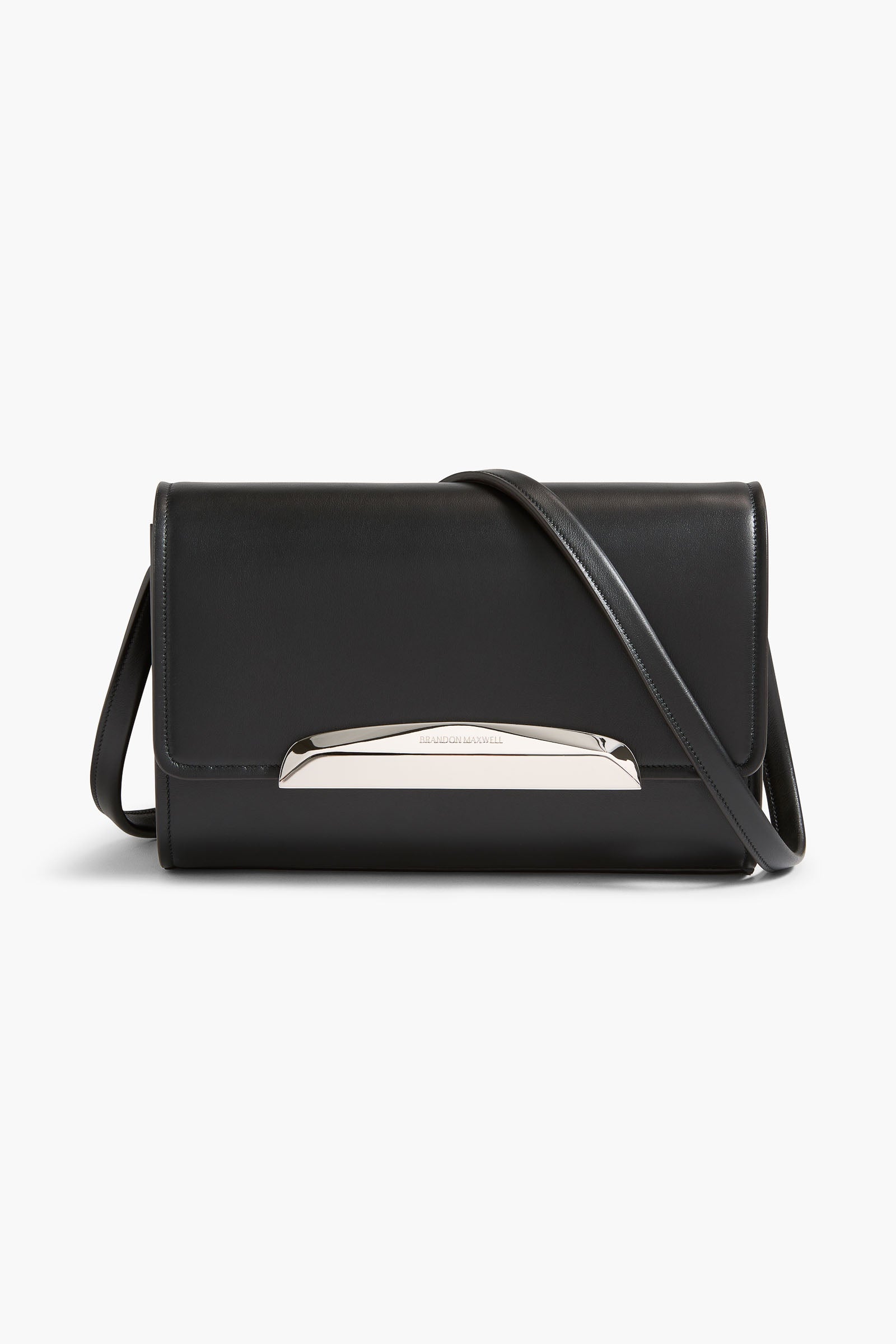 The Louise Pochette Bag in Black Leather
