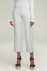 The Cropped Trouser in Sky Blue