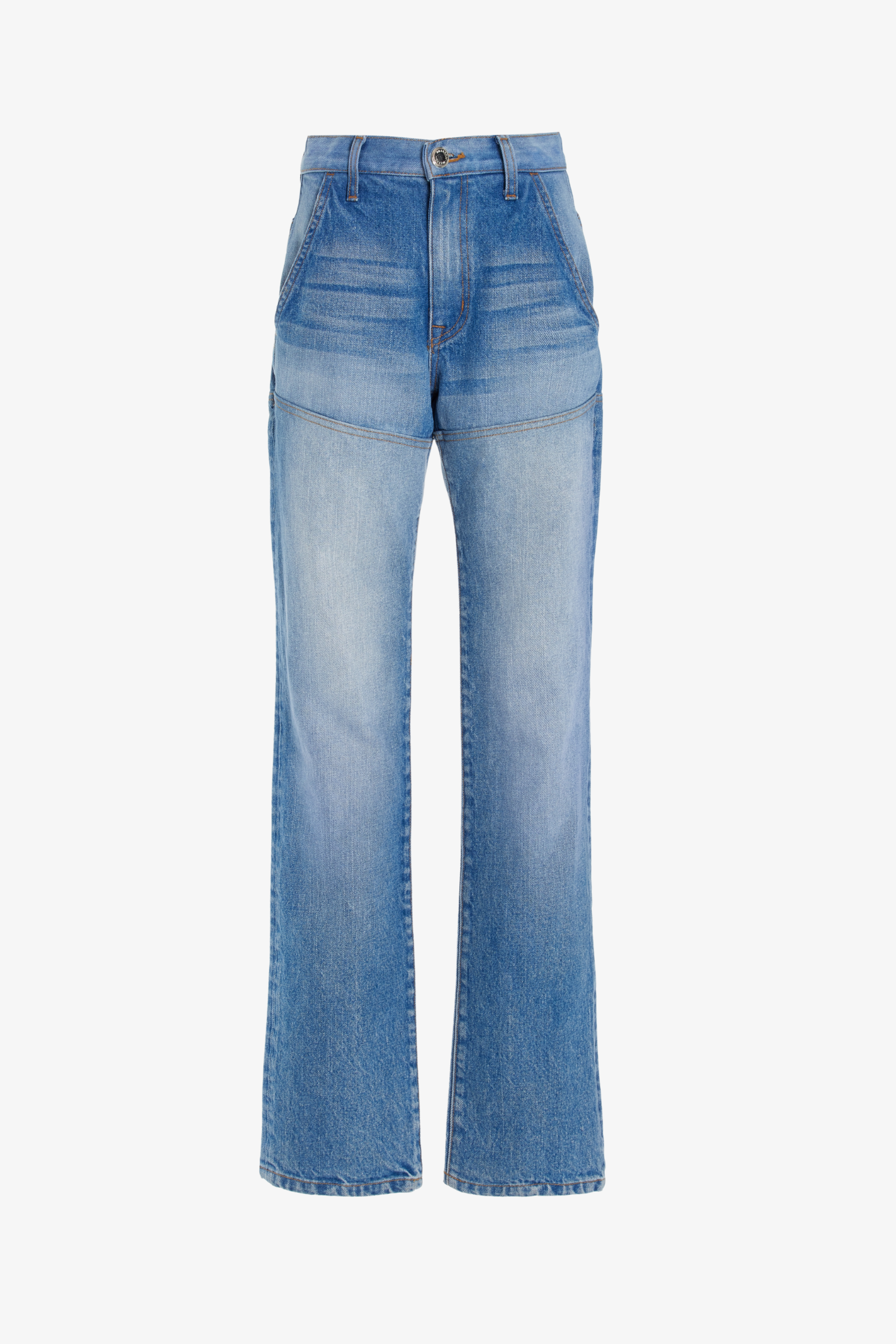 The Wyatt Two Toned Denim in Indigo and Vintage Blue