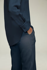 The Spence Button Down in Navy