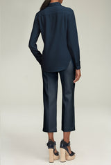 The Spence Button Down in Navy
