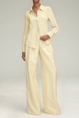 The Spence Button Down in Buttercream