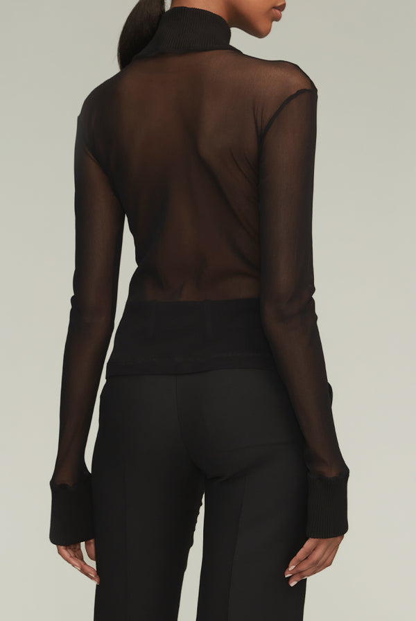 The Cropped Trouser in Black