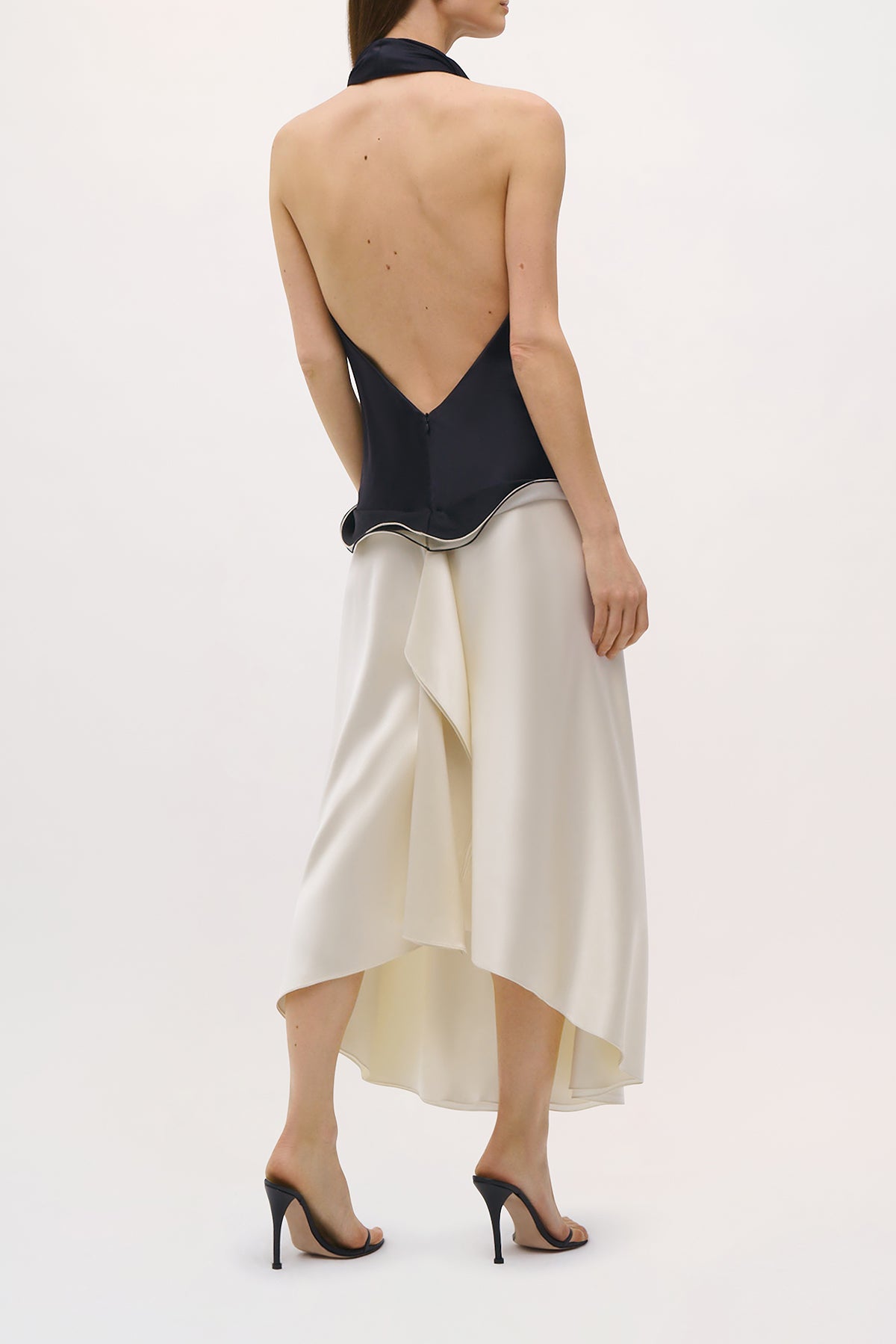 Back view of the Romy Dress in Chantilly.