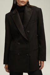 The Clara Jacket in Black