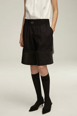 The Clover Short in Black