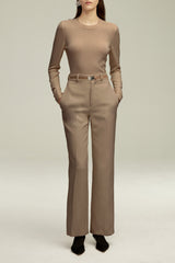 The Eden Crewneck in Fawn
