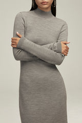 The Lennon Gown in Heather Grey