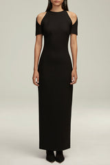 The Noor Dress in Black
